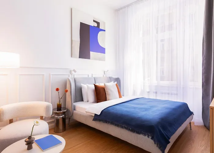 Turnkey I Vinohrady Modern Апартаменты *